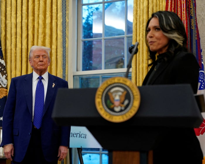 Trump news at a glance: sidelined Tulsi Gabbard resigns as US director of national intelligence