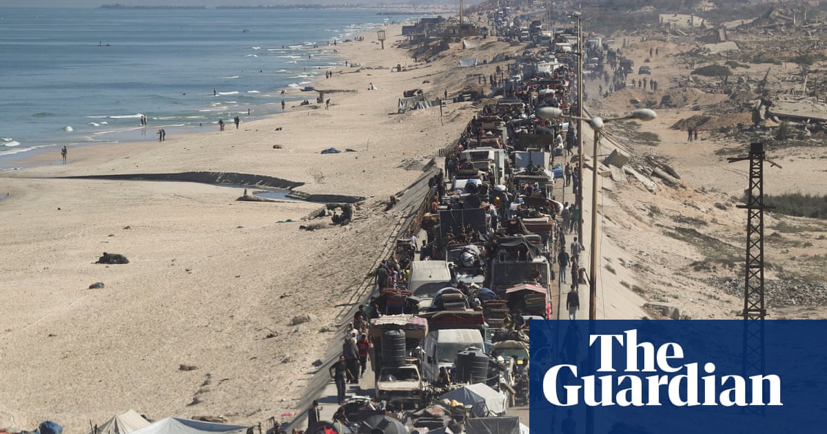 Photo: Theguardian Gaza Civilians Face Intensifying Israeli Strikes Amid Evacuation Dilemma