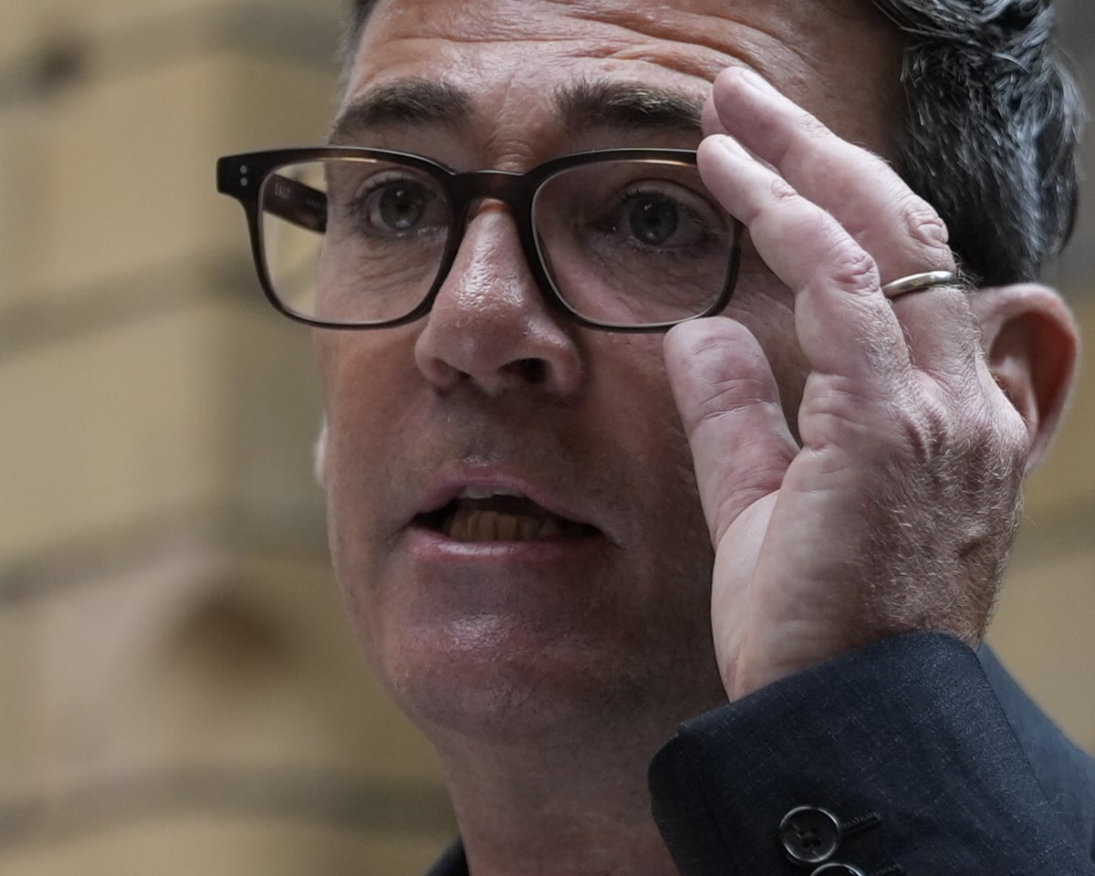 Andy Burnham urged to scrap income tax and NI in radical fiscal overhaul | Andy Burnham | The Guardian