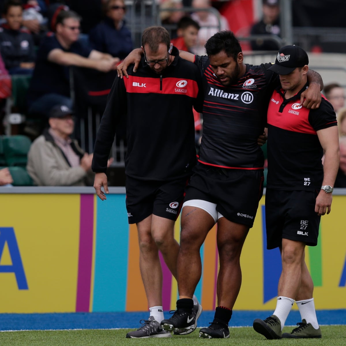 Saracens Stroll To Victory Over Sale Marred By Billy