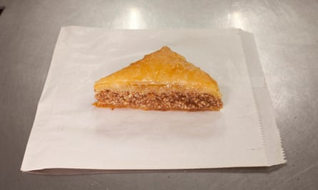 Deep filler: the Kebab Kid baklava.