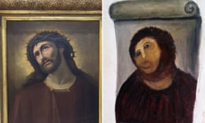 Painting Matching Fresco That Became Monkey Christ Resurfaces