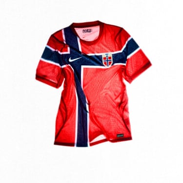 Norway’s home shirt