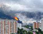 What did Ukraine target in Moscow and how significant was the drone attack?