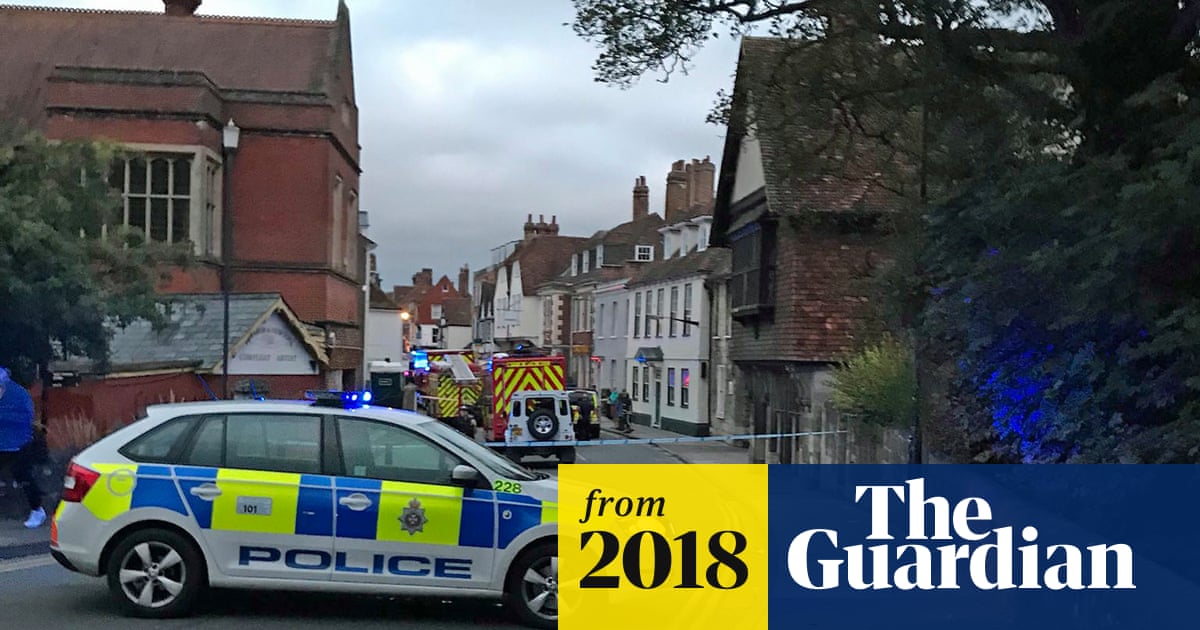 Salisbury gets all clear after two people taken ill in restaurant
