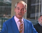 More than half of voters view Farage and Reform as ‘very sleazy’ as Clacton byelection called for 13 August– UK politics live