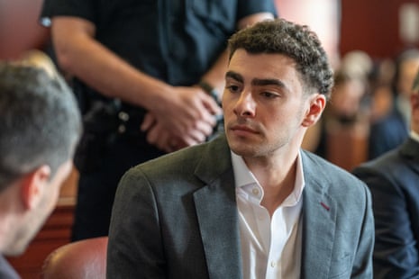 Luigi Mangione in court