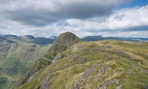 Pike O’ Stickle - one of the Langdale Pikes and the site of an ancient stone axe factory.