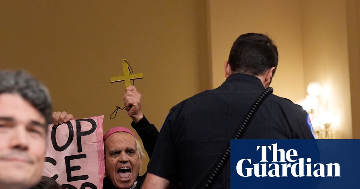 Protesters interrupt Noem hearing with Exorcist line: ‘The power of Christ compels you!’