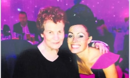 A photo of Ursula Derry with her arm around daughter Martina Ferguson