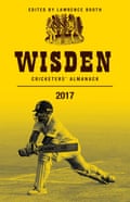 The 2017 front cover of the renowned Wisden Cricketers’ Almanack.