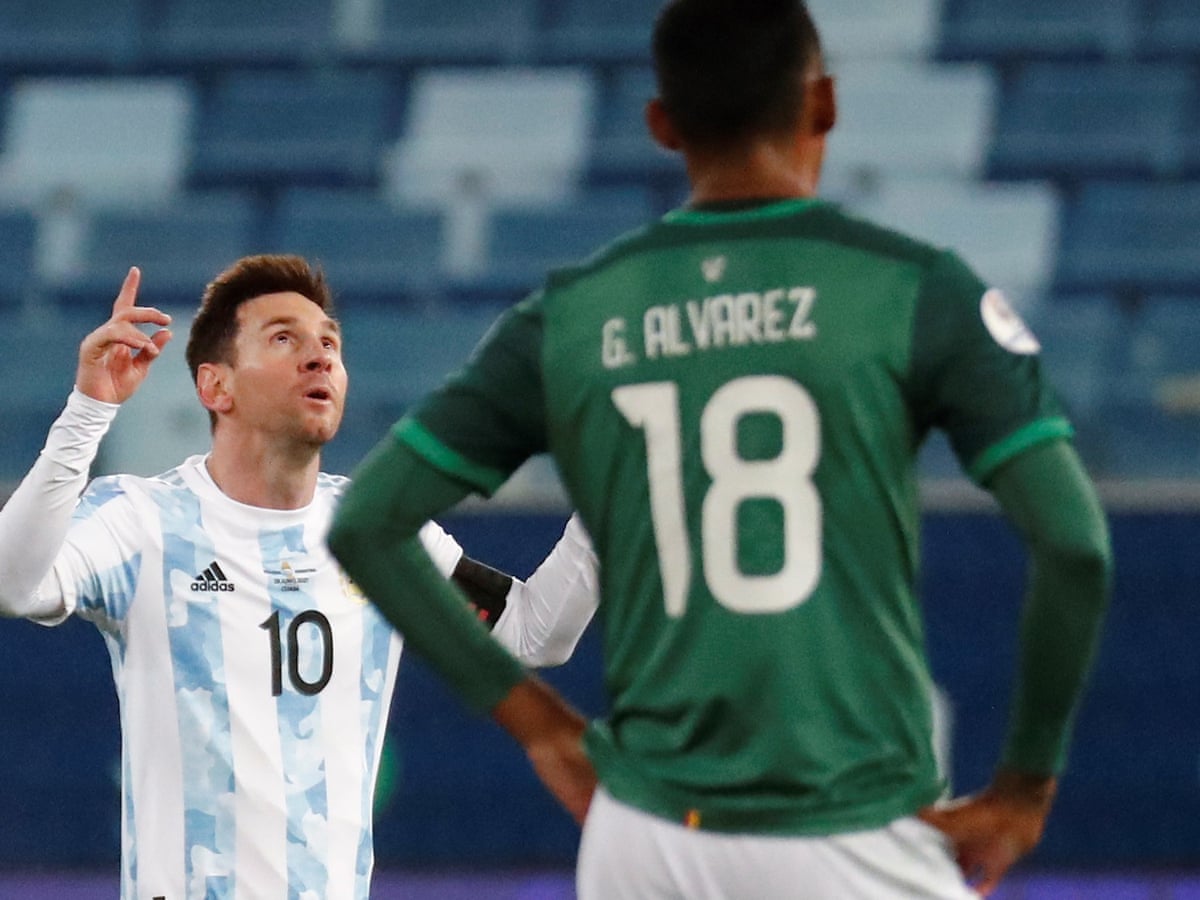 Lionel Messi Scores Twice As Argentina Overrun Bolivia At Copa America Copa America The Guardian Lionel Messi Scores Twice As Argentina Overrun Bolivia At Copa America Copa America The Guardian