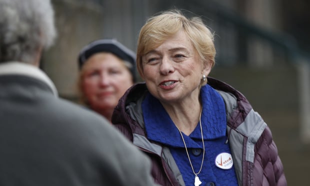 Janet Mills routinely clashed with the Republican governor, Paul LePage.