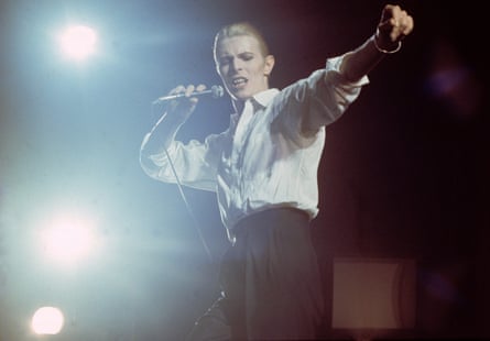 David Bowie in 1976.