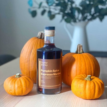 Premium Bottled Pumpkin Spice espresso Martini Sold by Hunter & Grey Cocktails