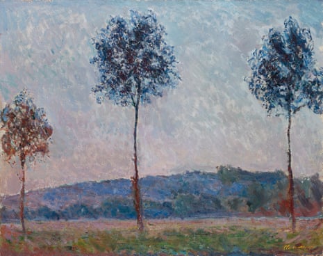 Trois Arbres à Giverny (Peupliers) by Claude Monet