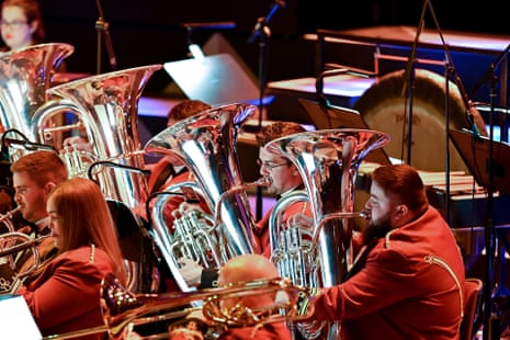 Tredegar Band at the Royal Albert Hall.