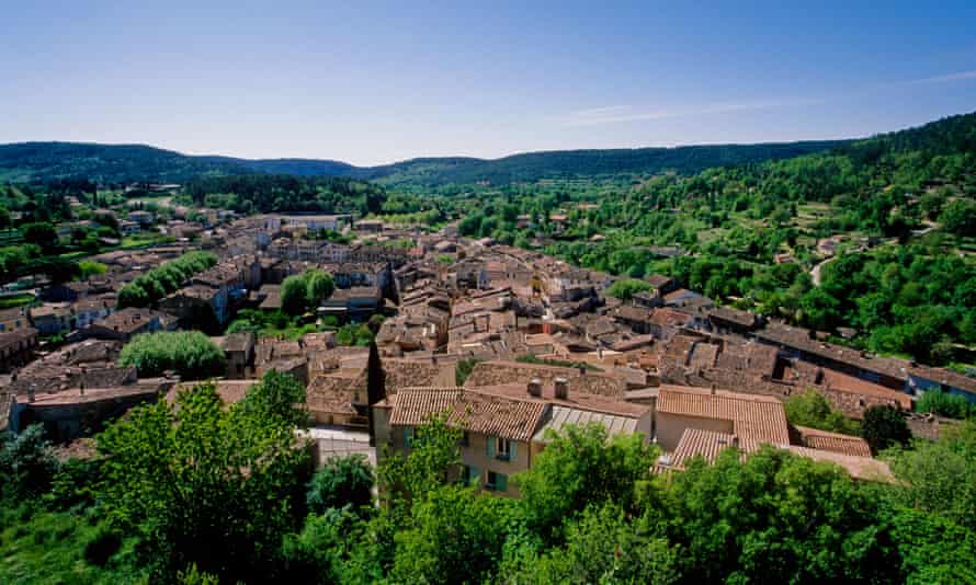 The author found Salernes to be a ‘melancholy’ village.