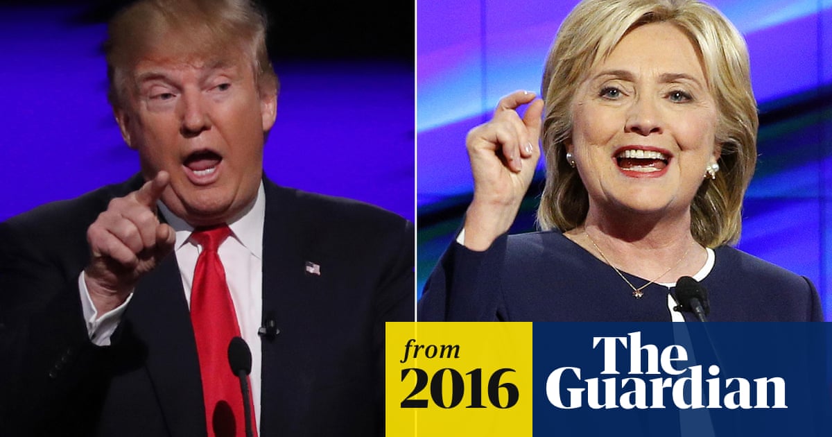 clinton v trump first