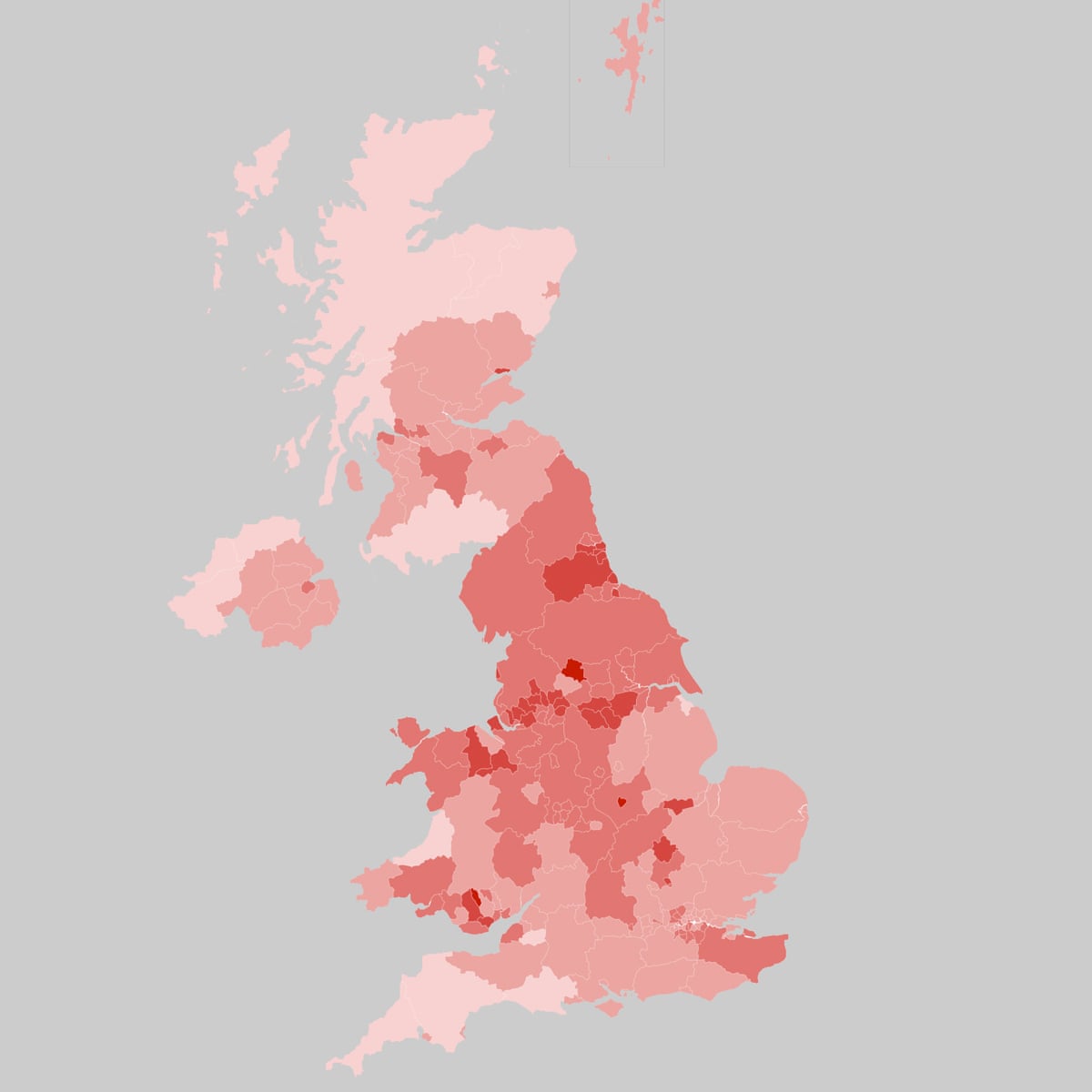 Coronavirus Uk Map The Latest Deaths And Confirmed Covid Cases World News The Guardian