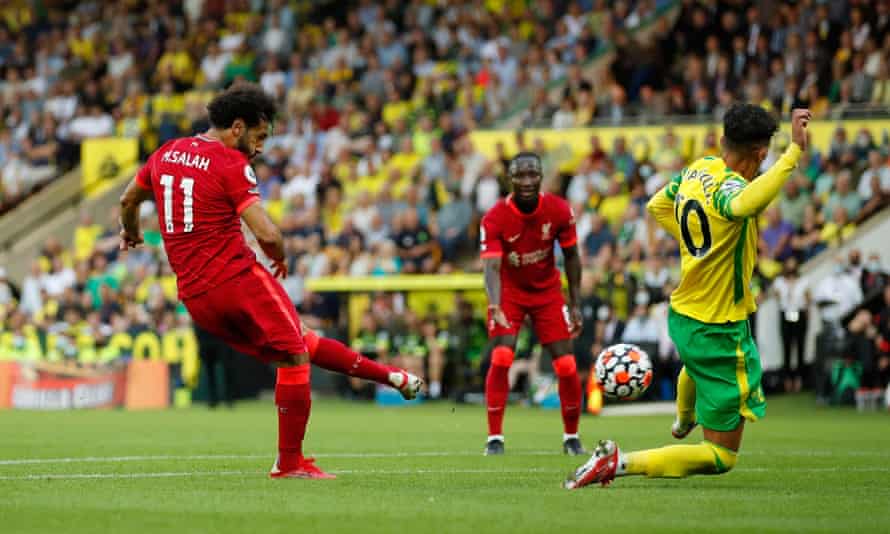 Then and now: what has changed since opening Premier League games? | Premier League 4 Some things never change: Mohamed Salah struck on the opening day for Liverpool.