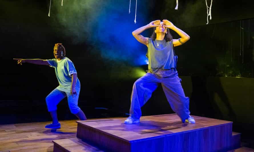 Leanne Henlon and Tia Bannon in Seven Methods Of Killing Kylie Jenner at Royal Court.