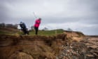 ‘If it was to go it would be awful’: climate crisis threatens historic north-east golf club