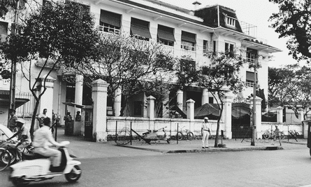 The former navy exchange pictured in 1965. It was later converted into a hotel before being knocked down in 2010 and replaced with the 24-storey Léman Luxury Apartments building