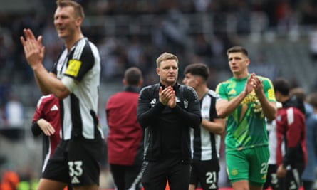 Eddie Howe’s side made a statement with their draw against City.