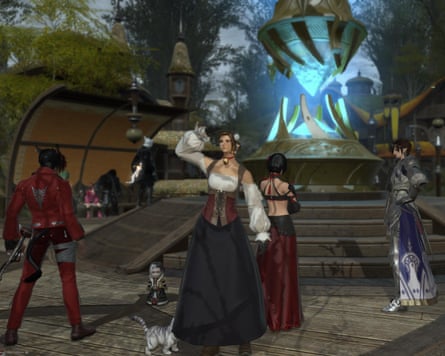 An elaborate dating site … Final Fantasy XIV.