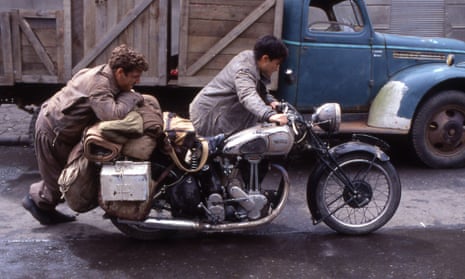 A scene from The Motorcycle Diaries, a 2004 dramatisation of Che Guevara’s road trip through Latin America on a Norton 500