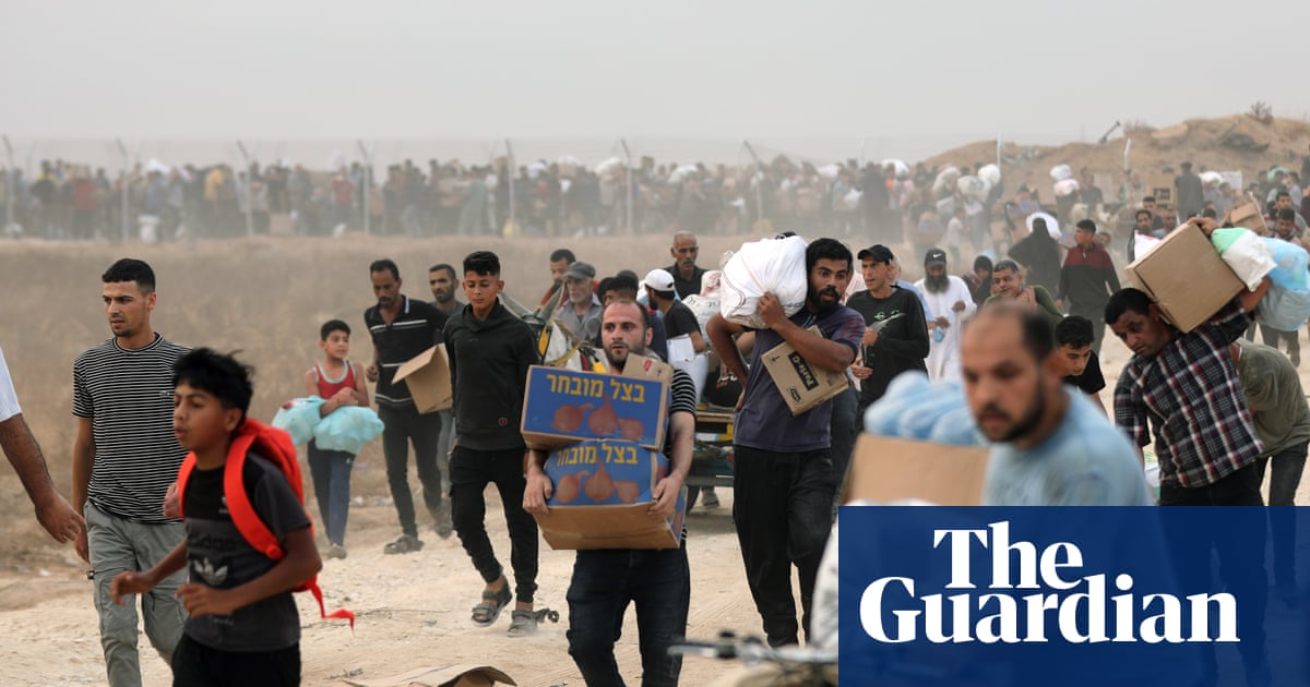 A shell fell metres away': one man's attempt to reach GHF food hub in Gaza