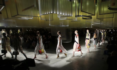 Prada calls up memories of other times and dresses at Milan fashion ...
