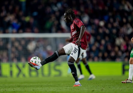 Garang Kuol playing for Sparta