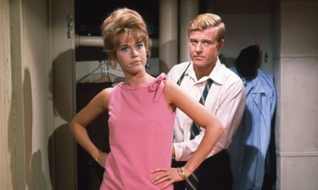 With Jane Fonda in the 1967 film version of Barefoot in the Park.