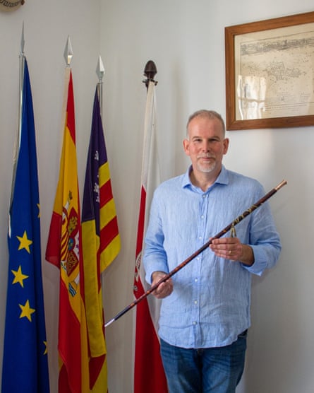 Richard Thompson, 52, a British teacher who’s the new mayor of the Mallorcan town of Sant Joan