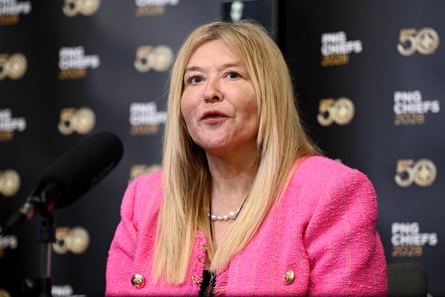 PNG Chiefs CEO Lorna McPherson.