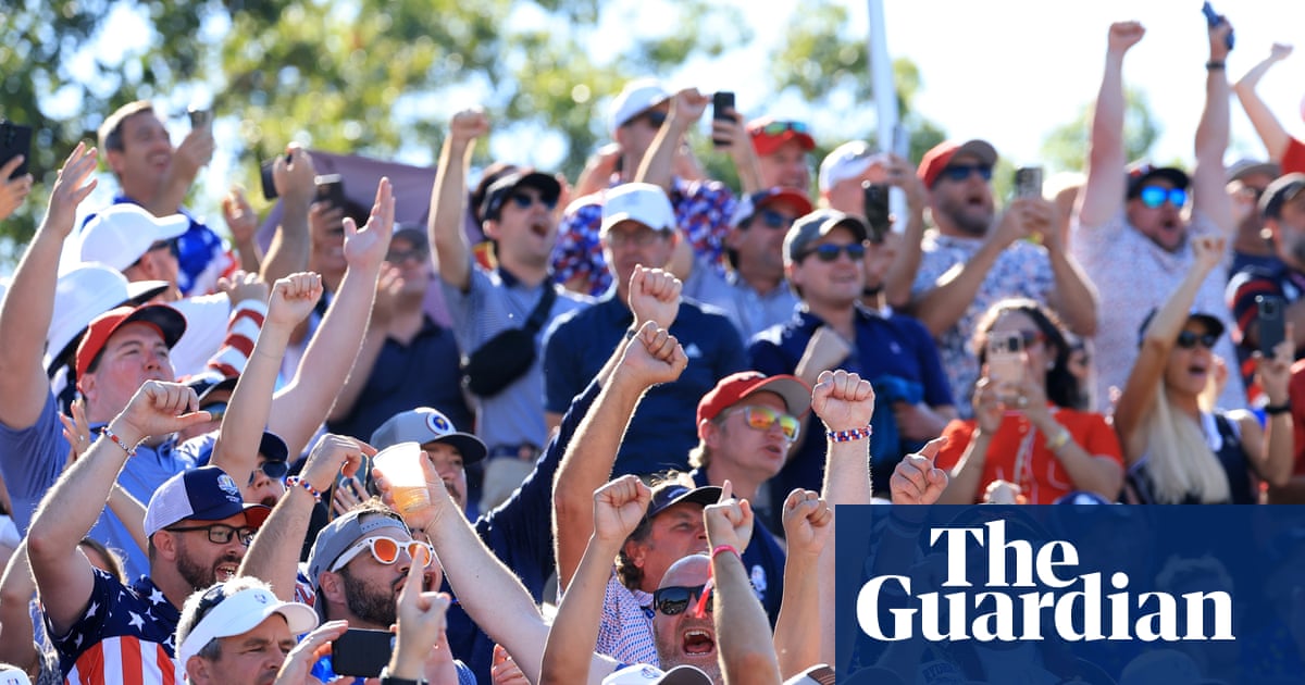US fan ugliness at the Ryder Cup was merely a reflection of Trump’s all-caps America
