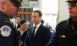 Facebook CEO Mark Zuckerberg arrives to testify on Capitol Hill in Washington.