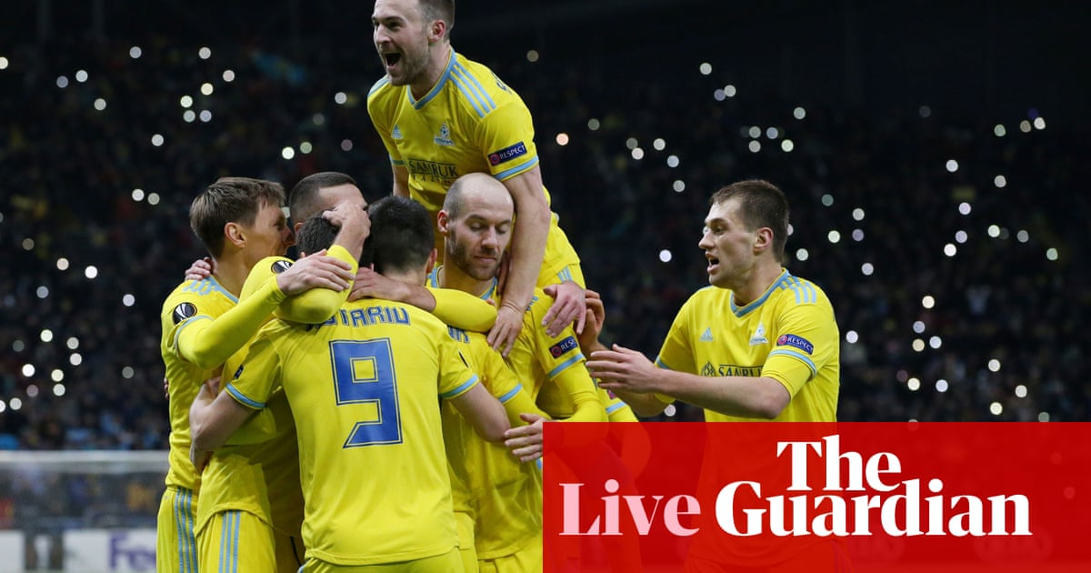 Astana 2-1 Manchester United: Europa League - as it ...