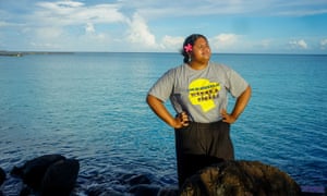 Youth Advocate Lily Teafa from the Fuligafou (New Transformation) Youth-Led organisation.