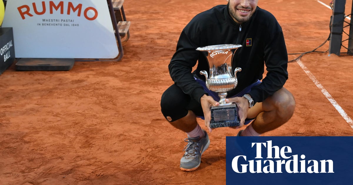 Carlos Alcaraz sinks Jannik Sinner to claim first Italian Open title