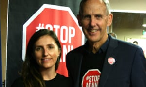 Bob Brown and a lobbyist