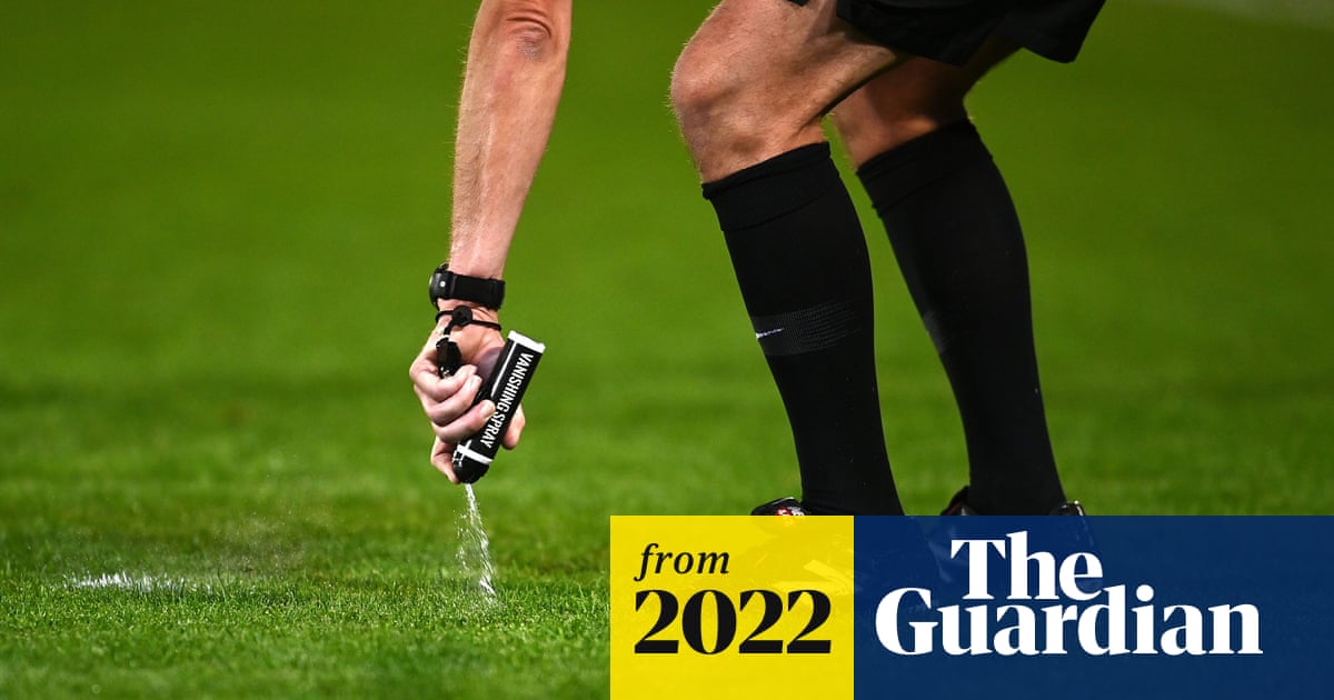 Sprayed Football Why free-kick vanishing spray is football’s great modern invention ...