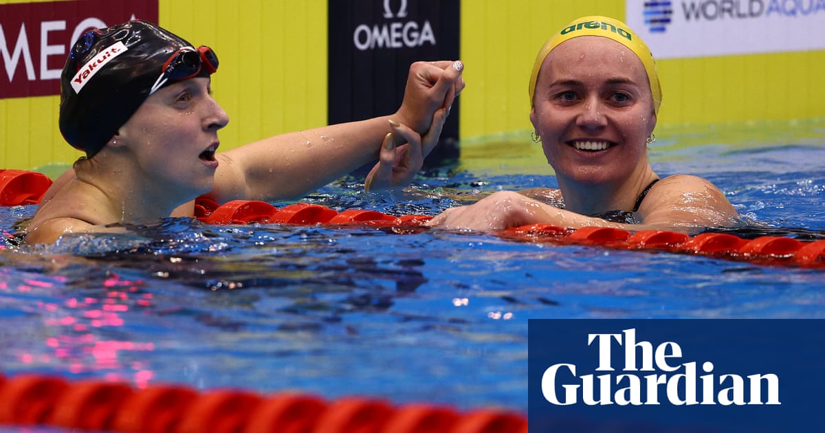 Titmus reigns over Ledecky and McIntosh in swimming's 'Race of the Century'
