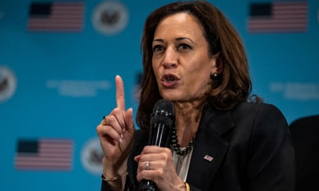 Vice President Kamala Harris participates in a roundtable discussing women’s issues, rights and empowerment at Sofitel Manila, Philippines, last November.
