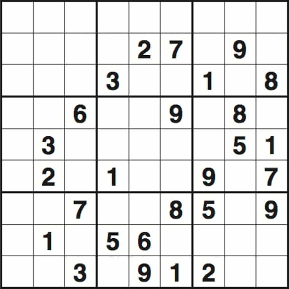 Sudoku 3471 20160625