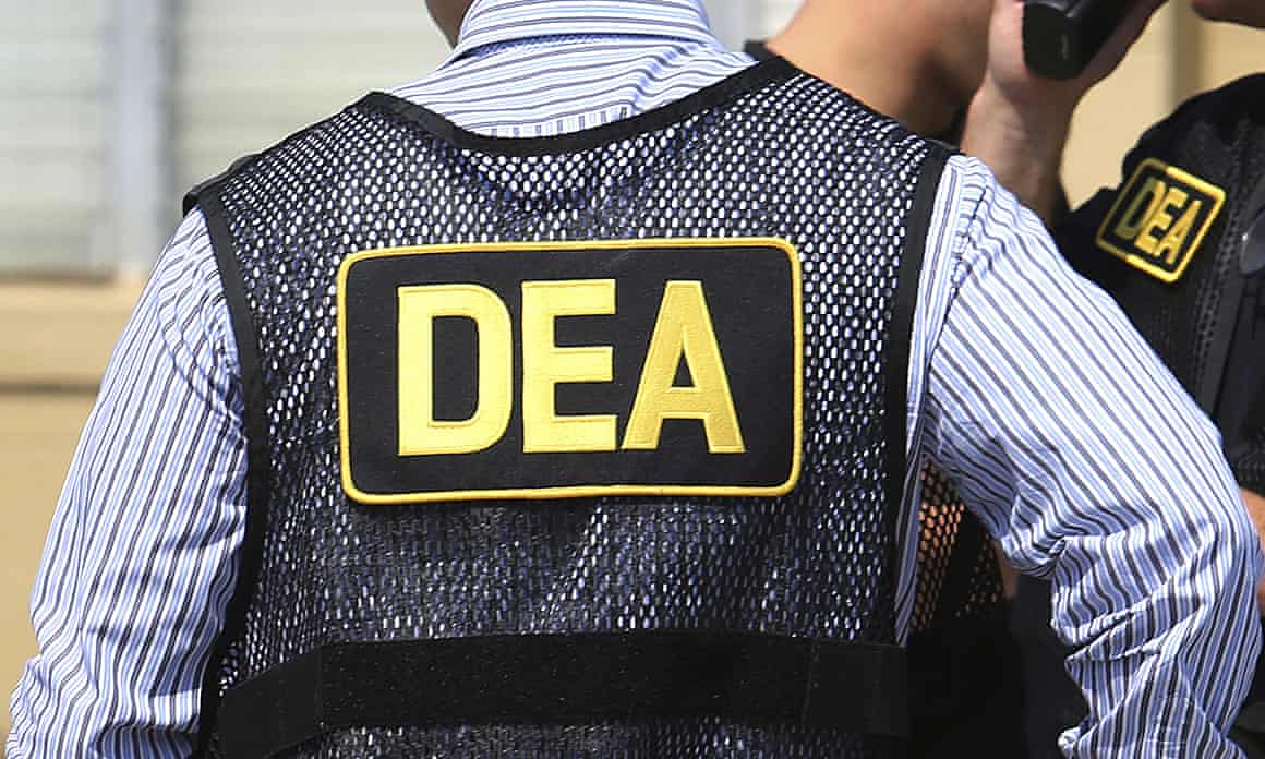 The agency is part of the justice department and responsible for enforcing US drug laws.