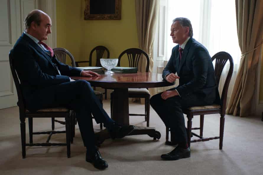 David Haig and Robert Carlyle in Cobra: Cyberwar.