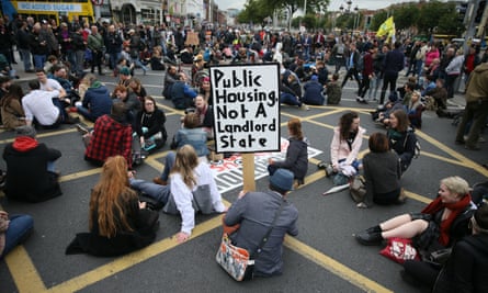 احتجاج استعادة المدينة في دبلن، 2018